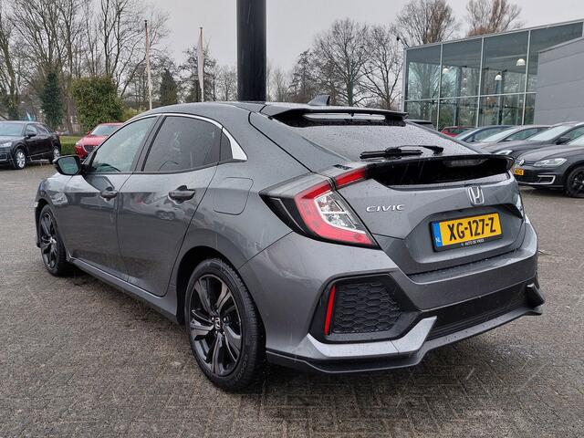 Honda CIVIC 1.0 i-VTEC 126pk Automaat Elegance | Navi | Apple Carplay+Android Auto | Clima | Adap.Cruise | Pdc V+A+Camera | Rijstrook+Licht+Regensensor | Mistlampen | Privacy Glass | 17''lm