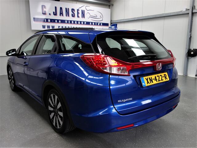 Honda CIVIC Tourer 1.8 Elegance MOOIE AUTO !! | Achteruitrijcamera | Alarmsysteem | Autonomous Emergency Braking