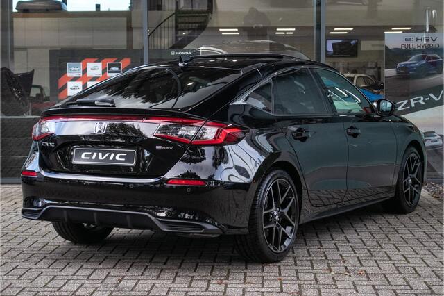 Honda CIVIC 2.0 e:HEV Advance - Cons. prijs rijklaar | Schuifdak | Navi | Leder *