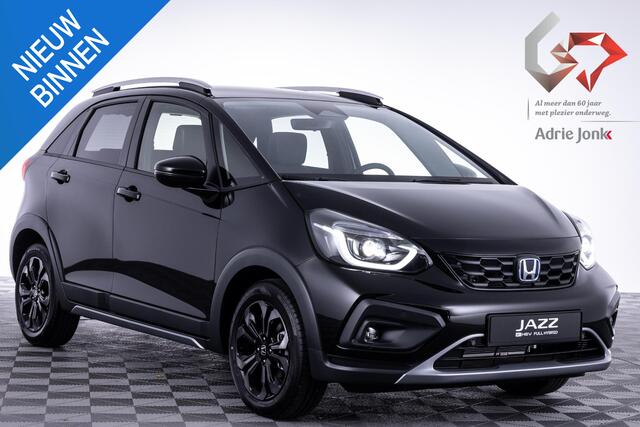Honda JAZZ 1.5 e:HEV Crosstar | CROSSTAR | NIEUW | FULL HYBRIDE | AUTOMAAT | STUURWIEL VERWARMING | ACHTERUITRIJCAMERA |