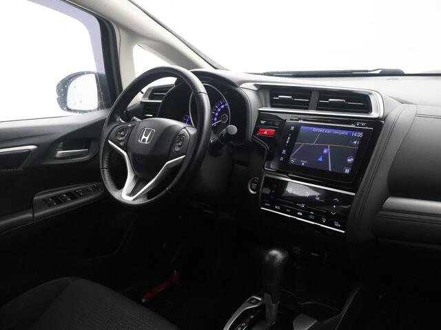 Honda JAZZ 1.3 i-VTEC AUT. ELEGANCE + AFN. TREKHAAK | CAMERA | NAVIGATIE | PARKEERSENSOREN | CLIMATE | CRUISE CONTROL