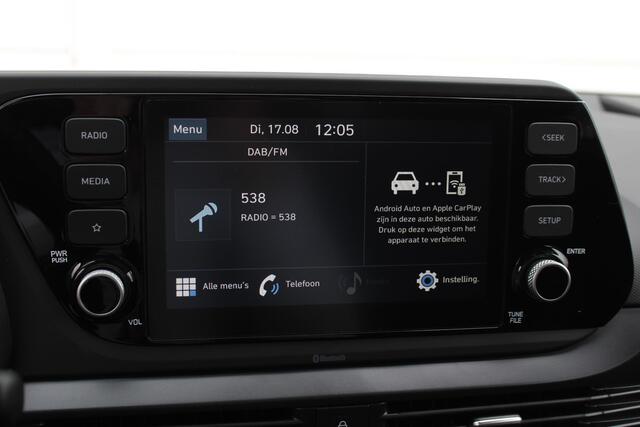 Hyundai Bayon 1.0 T-GDI Comfort / LES AUTO / Dubbele bediening aanwezig / Airco / LMV / Cruise Control / 5 jaar Fabrieksgarantie / Navigatie via Apple Carplay & Android Auto /