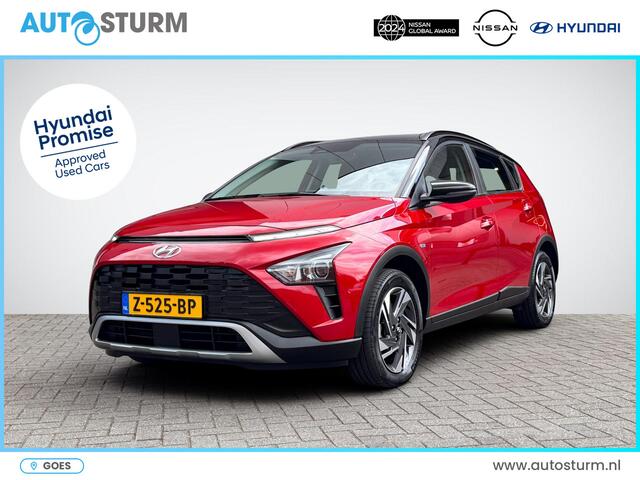 Hyundai Bayon 1.0 T-GDI Comfort Smart Automaat | Navigatie Full-Map | Camera | Apple Carplay/Android Auto | Two-Tone Lakkleur | Rijklaarprijs!