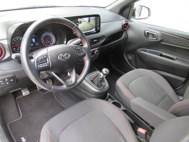 Hyundai I 10 1.0 T-GDI 100 PK N Line 1e eigen | dealer onderh | navi | camera | stoel + stuur verw