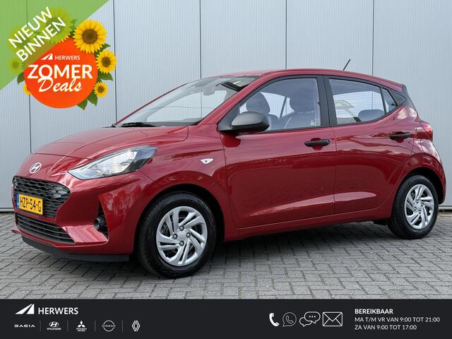 Hyundai I 10 1.0 Comfort / Navigatie / Achteruitrijcamera / Parkeersensoren Achter / Airco / Cruise Control / Snel Leverbaar! /