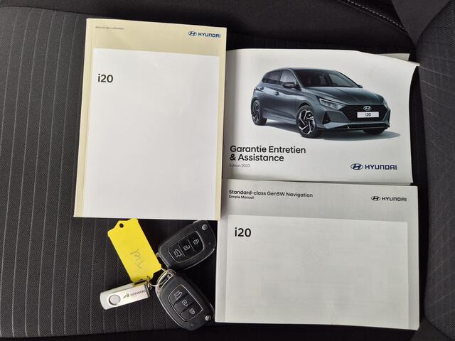 Hyundai I 20 1.0 T-GDI Comfort Smart Automaat / Apple Carplay Android Auto / Airco / Achteruitrijcamera / Cruise control / Parkeersensoren achter / Elektrische ramen voor en achter / Navigatie /