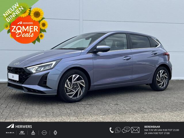 Hyundai I 20 1.0 T-GDI Premium / Apple Carplay/ Auto/voorstoelen verwarmd/ mica kleur (¤ 795) MG2 - Meta Blue Pearl /