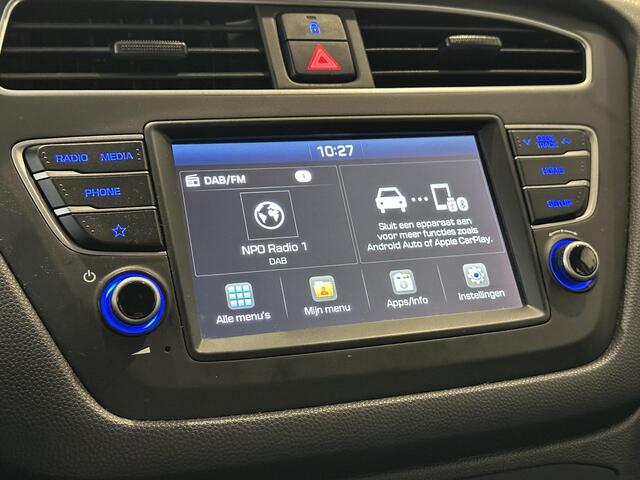 Hyundai I 20 1.0 T-GDI Comfort APPLE CARPLAY/ANDROID AUTO | ACHTERUITRIJCAMERA | PARKEERSENSOREN ACHTER | CLIMATE CONTROL