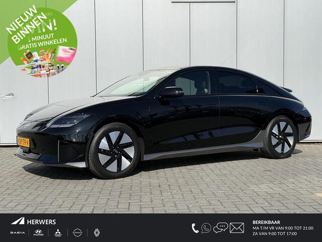 Hyundai IONIQ 6 Connect 77.4 kWh / 614 KM WLTP / Stoelverwarming Voor & Achter / Climate Control / Adaptive Cruise Control / Elek. Achterklep / Elek. Bestuurdersstoel / Beschikbaar per 01-06 /