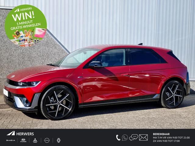 Hyundai IONIQ 5 N Line Business 84 kWh / Rijklaarprijs Ultimate Red / Nu Te Bestellen / Levertijd 3 Maanden