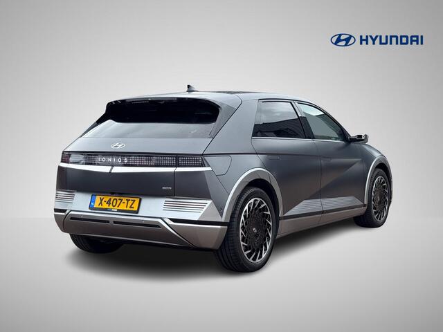 Hyundai IONIQ 5 Lounge AWD 77.4 kWh Panoramadak + Digitale Buitenspiegels | Matte Lakkleur | 20'' Velgen | BOSE Audio | Vol-Leder | Stuur- + Stoelverwarming | Rijklaarprijs!