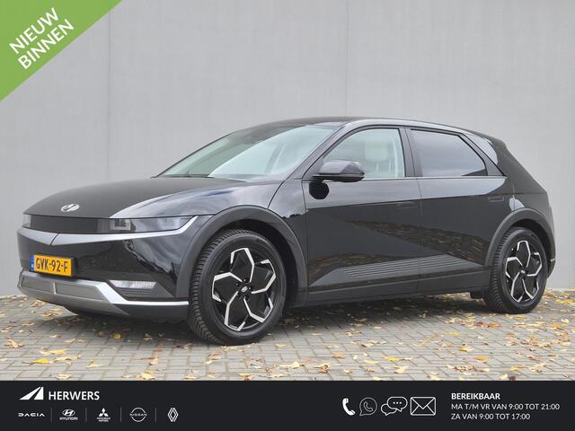 Hyundai IONIQ 5 Connect+ AWD 77.4 kWh Automaat / HUD / Stuur-, en Stoelverwarming / Allseason beanden / Trekgewicht 1600 Kg / Elektrische achterklep / Bose Audio Systeem / Apple Carplay Android Auto / Navigatie / Achteruitrijcamera /