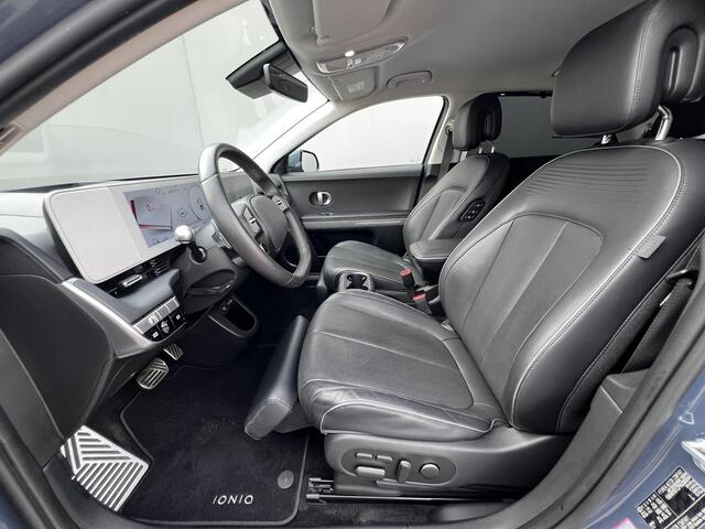 Hyundai IONIQ 5 Lounge AWD 73kWh 306pk Automaat / Dealer onderhouden / SoH accu 100% / Range 430km / 1.600 kg afneembare trekhaak / Elektrische stoelen en klep / Stoelventilatie / Stuur-, stoel- en achterbankverwarming /
