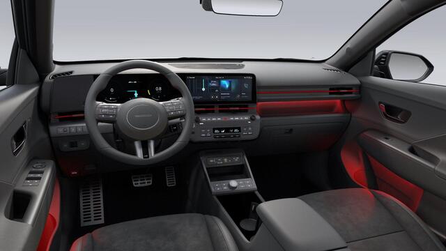 Hyundai Kona 1.6 GDI HEV N Line | Stoel Verwarming/Ventilatie | 360'Camara |