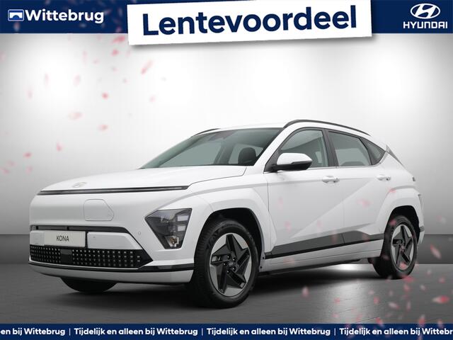 Hyundai Kona Electric Comfort Smart 65.4 kWh Volledig Elektrisch, met Navigatie, Automatische Airconditoning Uit voorraad leverbaar! UPGRADE VOORDEEL
