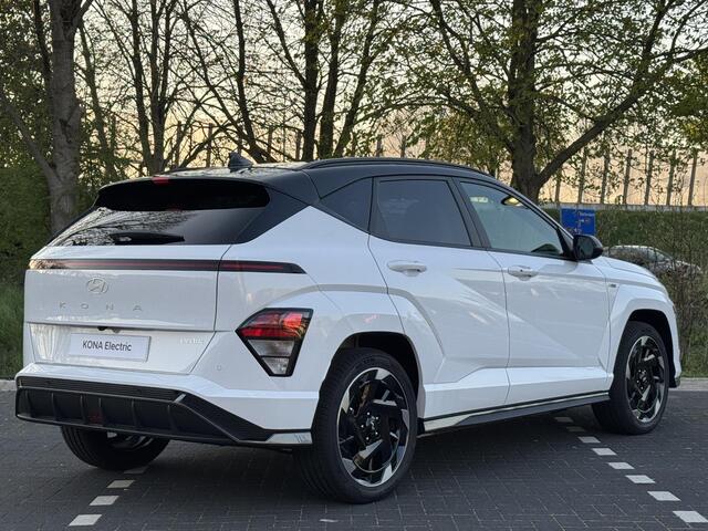 Hyundai Kona Electric N Line Edition 65.4 kWh |¤3200 KORTING|CAMERA|NAVIGATIE|STOEL/STUURVERWARMING|