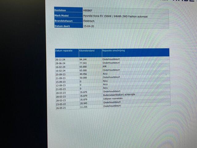 Hyundai Kona Fashion 64 kWh - Carplay, Camera, Cruise