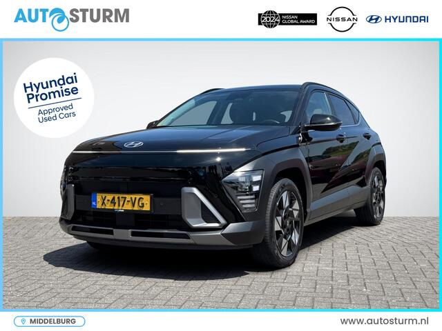 Hyundai Kona 1.6 GDI HEV Comfort Smart | Elek. Achterklep | Stuur- + Stoelverwarming | Full-LED | Adapt. Cruise Control | Keyless Entry | Rijklaarprijs!