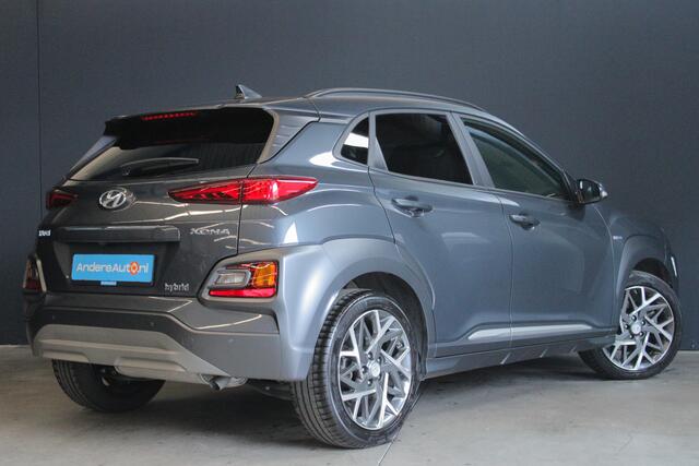 Hyundai Kona 1.6 GDI HEV Premium |dealer onderhouden|vol leder|keyless|HUD|