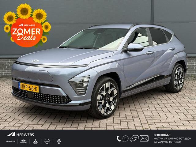Hyundai Kona Electric Premium 65.4 kWh / Elektrische stoelen met geheugen / Stoel verkoeling+verwarming / 360º Camera / Keyless / Elektrische Achterklep / Apple carplay&Android auto /