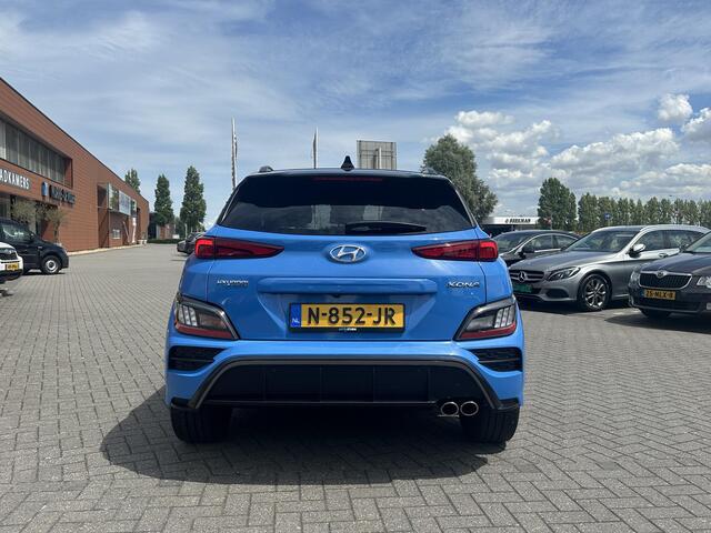 Hyundai Kona 1.0 T-GDI N Line | Navigatie Full-Map | Stoelverwarming + Ventilatie | Digitaal Instrumentenpaneel | Apple Carplay/Android Auto | Leder/Alcantara | LED Koplampen | Rijklaarprijs!