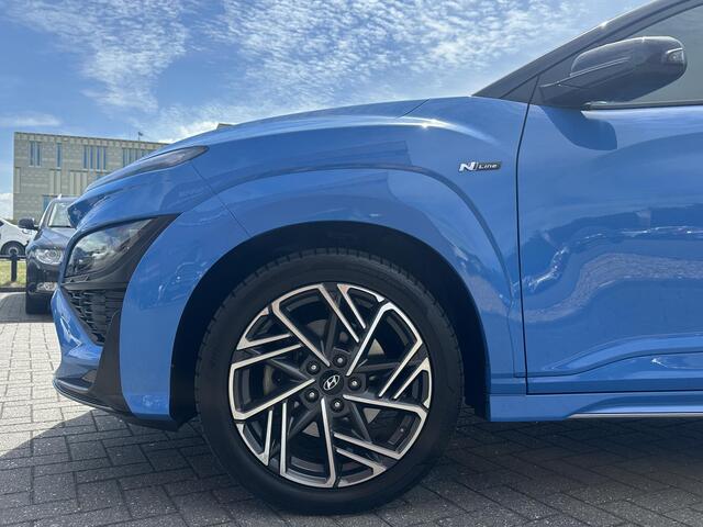 Hyundai Kona 1.0 T-GDI N Line | Navigatie Full-Map | Stoelverwarming + Ventilatie | Digitaal Instrumentenpaneel | Apple Carplay/Android Auto | Leder/Alcantara | LED Koplampen | Rijklaarprijs!