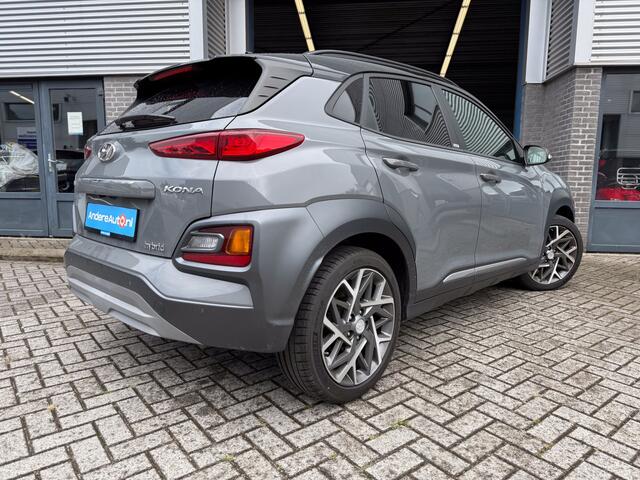 Hyundai Kona 1.6 GDI HEV Premium |dealer onderhouden|leder|18"|