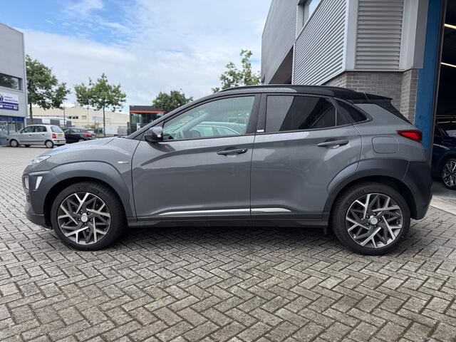 Hyundai Kona 1.6 GDI HEV Premium |dealer onderhouden|leder|18"|