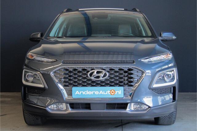 Hyundai Kona 1.6 GDI HEV Premium |schuifdak|dealer onderhouden|vol leder|keyless|HUD|