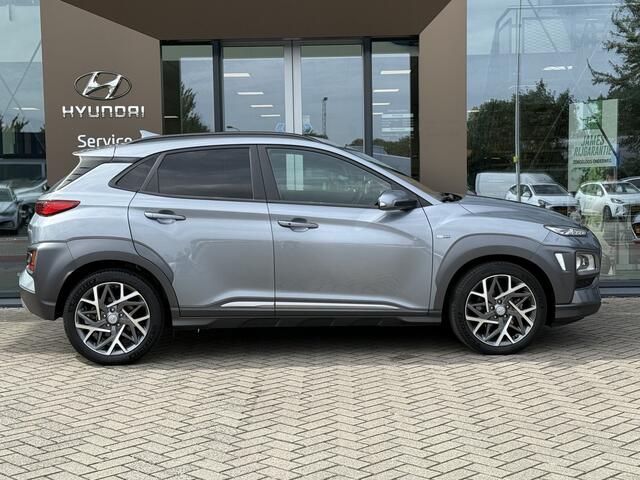Hyundai Kona 1.6 GDI HEV Premium | Leder | 18" velgen | Hybrid | Navigatie