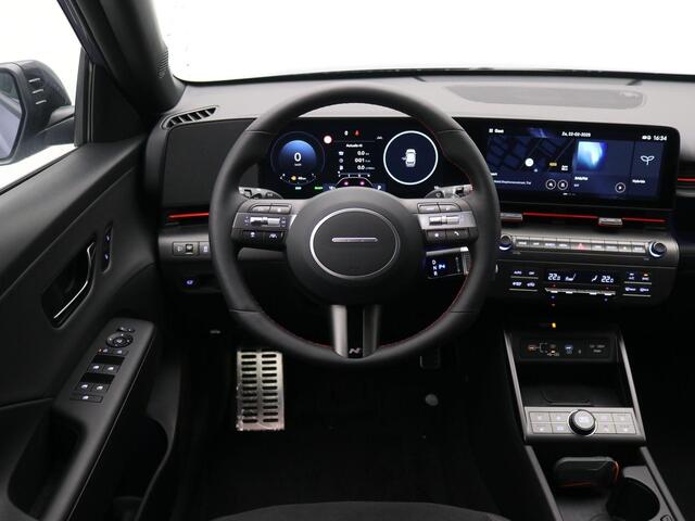Hyundai Kona 1.6 GDI HEV N Line / Modeljaar 2026 / Stoelverkoeling / Stuurverwarming / Stoelverwarming Voor + Achter /