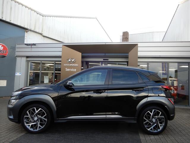 Hyundai Kona 1.6 GDI HEV Premium | Leder | Navigatie | Stoel verwarming | Com