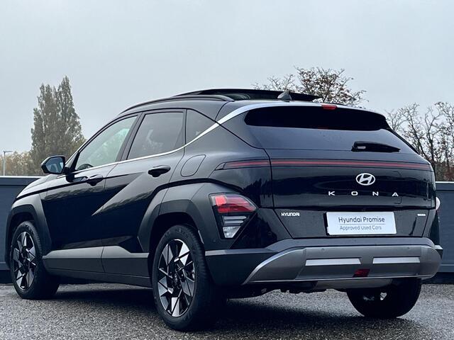 Hyundai Kona 1.6 GDI HEV 140 PK Comfort smart Sky++ | Schuifkanteldak | Premium interieur | 360o Camera | Fabrieksgarantie 08-2029 |