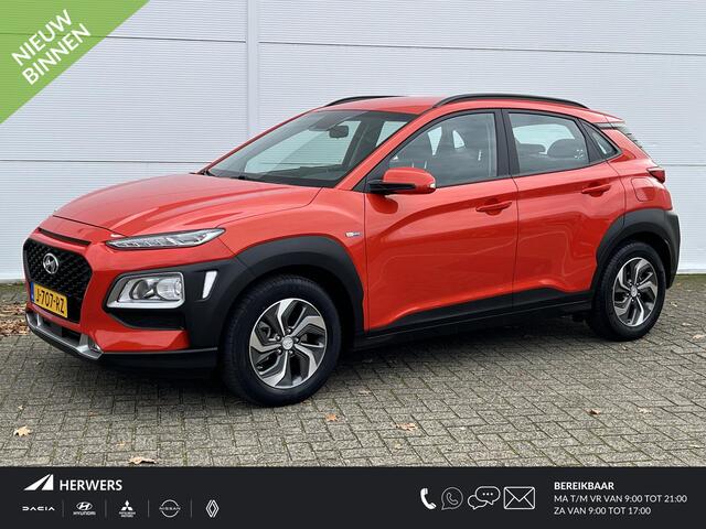 Hyundai Kona 1.6 GDI HEV Comfort / airco (automatisch) / Trekhaak(1300 kg) / Apple Carplay/Android Auto /
