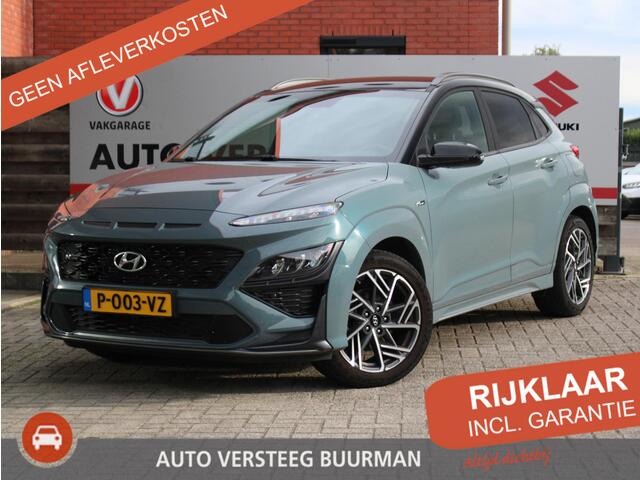 Hyundai Kona 1.0 T-GDI N Line Stoel Verwarming/Ventilatie, Navigatie, Achteruitrijcamera, Cruise Control, Dodehoek Detectie