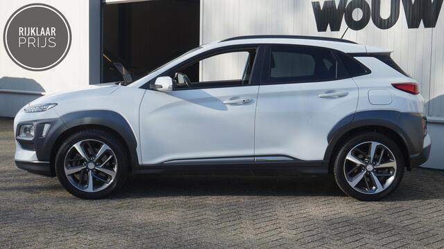 Hyundai Kona 1.6 T-GDI 177PK Premium 4WD Automaat | Trekhaak | Schuif-Kanteldak | All-Season | HUD | Camera