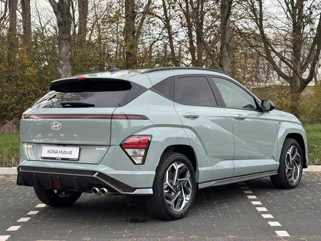 Hyundai Kona 1.6 GDI HEV N Line Edition | N-Line exterieur & Pack N-Line interieur | 18'' Lichtmetalen velgen 2-tone | Direct leverbaar | Donker getint glas |