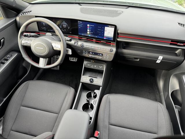 Hyundai Kona 1.6 GDI HEV N Line Edition | N-Line exterieur & Pack N-Line interieur | 18'' Lichtmetalen velgen 2-tone | Direct leverbaar | Donker getint glas |