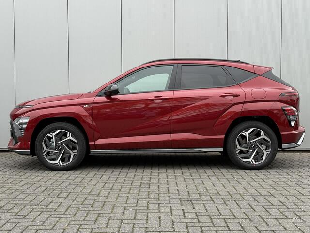 Hyundai Kona 1.6 GDI HEV N Line / Modeljaar 2026 / 3000 Korting / Stoelverkoeling / Stuurverwarming / Stoelverwarming Voor + Achter / Snel Leverbaar! /