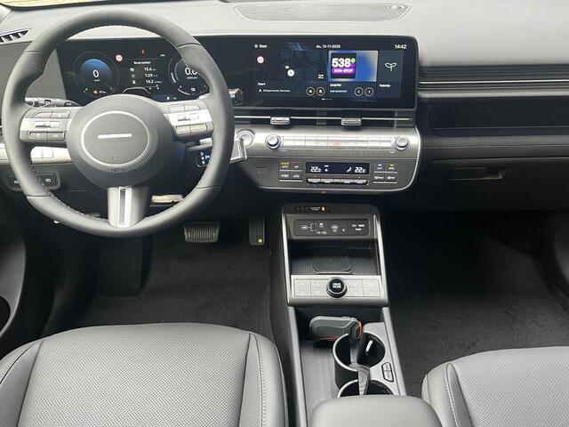 Hyundai Kona 1.6 GDI HEV Premium / Lederen bekleding / Stoel verwarming en ventilatie / 360 Graden Camera / 18 " lm / Led Koplampen /