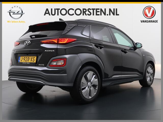 Hyundai Kona EV Fashion 64kWh SOH 100% Warmtepomp Head Up Display Adap.Cruise Navi Ecc Camera Apple Carplay Android Auto Pdc Lane Assist Dodehoekwaarschuwing Keyless Privacy Glas DAB FCA 1e Eigenaar Origineel Nederlandse Auto