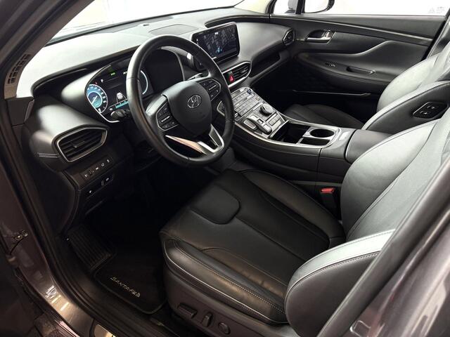 Hyundai SANTA FE 1.6 T-GDI PHEV PREMIUM 7P AWD LEER ELEK.KLEP CAMERA NAVI STOEL/STUUR VERW. PLUG IN HYBRID