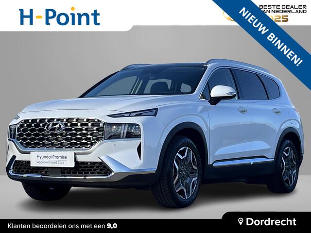 Hyundai SANTA FE 1.6 T-GDI 265PK PHEV Premium Sky 7p. | 7-Persoons | Lederen bekleding incl ventilatie en verwarming |Panorama schuifkanteldak | Fabrieksgarantie 07-2029 |