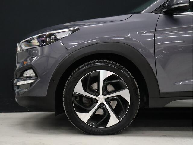 Hyundai TUCSON 1.6 T-GDi Comfort 4WD [SCHUIFKANTELDAK, VOL LEDER, CAMERA, STOELVENTILATIE + VERWARMING, CLIMATE, NAVIGATIE, NIEUWSTAAT]