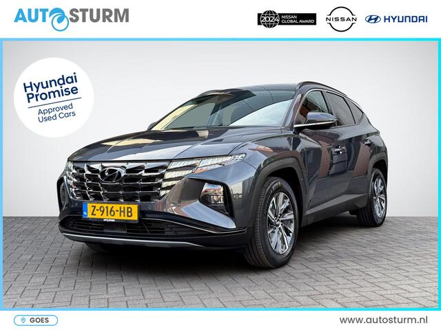 Hyundai TUCSON 1.6 T-GDI HEV Comfort Smart | Navigatie | Camera | Apple Carplay/Android Auto | Stuur- + Stoelverwarming | Elek. Achterklep | Rijklaarprijs!