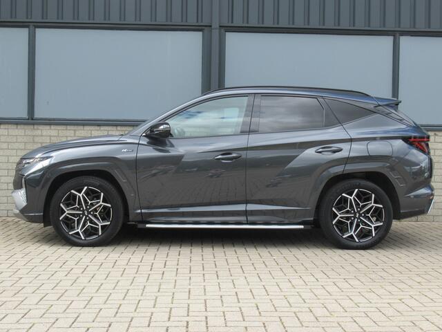 Hyundai TUCSON 1.6 T-GDI HEV 230 PK N Line Sky 1e eigen | dealer onderh | full options | 1650 kg tr.gewicht