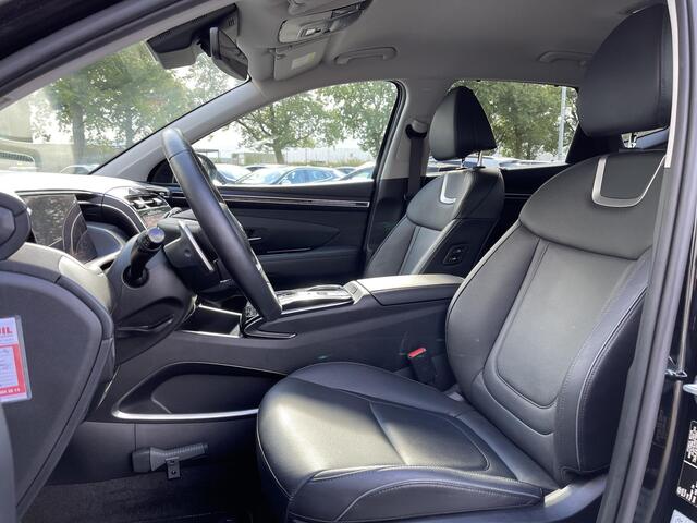 Hyundai TUCSON 1.6 T-GDI MHEV Premium | Vol-Leder | Digitaal Instrumentenpaneel | Adapt. Cruise Control | Apple Carplay/Android Auto | Stoelverwarming | Dodehoek Detectie | 360° Camera | Rijklaarprijs!