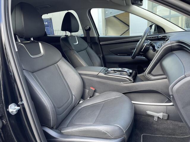 Hyundai TUCSON 1.6 T-GDI MHEV Premium | Vol-Leder | Digitaal Instrumentenpaneel | Adapt. Cruise Control | Apple Carplay/Android Auto | Stoelverwarming | Dodehoek Detectie | 360° Camera | Rijklaarprijs!