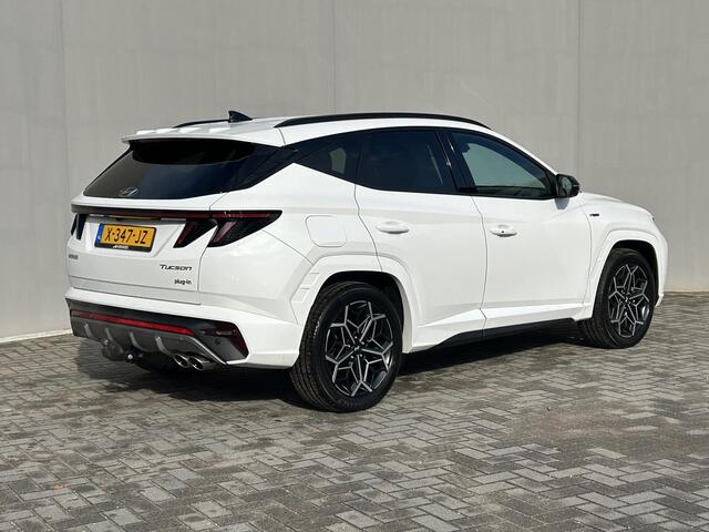 Hyundai TUCSON 1.6 T-GDI PHEV N Line 4WD / Trekhaak (1.350 kg ) / Elektrische kofferbak / Elektrisch verstelbare stoelen / Stoelverwarming / Stoelverkoeling / Adaptieve cruise control