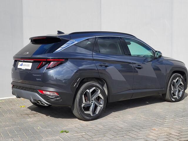 Hyundai TUCSON 1.6 T-GDI HEV 230pk Premium Sky Automaat / Dealer onderhouden / 1650KG Trekgewicht / Schuif-/Kanteldak / Elektr. Achterklep / Lederen Bekleding / Rondomzicht Camera / Android Auto / Apple Carplay